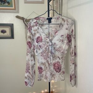 100% Silk Blouse - The Limited Silk